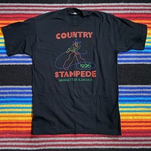Vintage 1996 Country Stampede Concert T-shirt